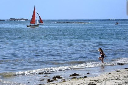 France, Finistère (29), Landeda, les dunes de Sainte-Marguerite