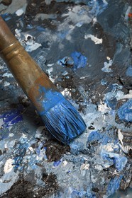 France, Val-de-Marne, Yvry-sur-Seine, Workshop of Fred Kleinberg, work for the exhibition Odyssée (Odyssey)