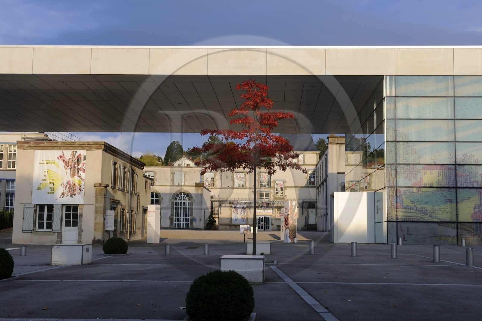 France, Vosges (88), Epinal, Cité de l’Image quai de Dogneville abrite Le musée de l’Image et Imagerie d’Epinal