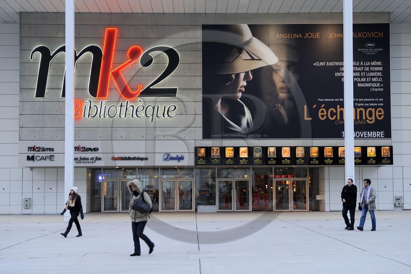 France, Paris (75), le cinéma multiplexe MK2 Bibliothèque face à la B.N.F.