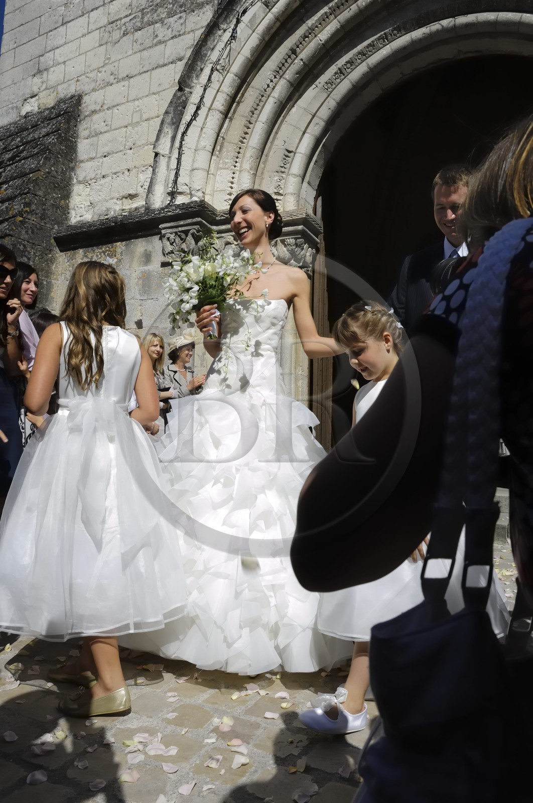France, Indre-et-Loire (37), Loches, jour de mariage
