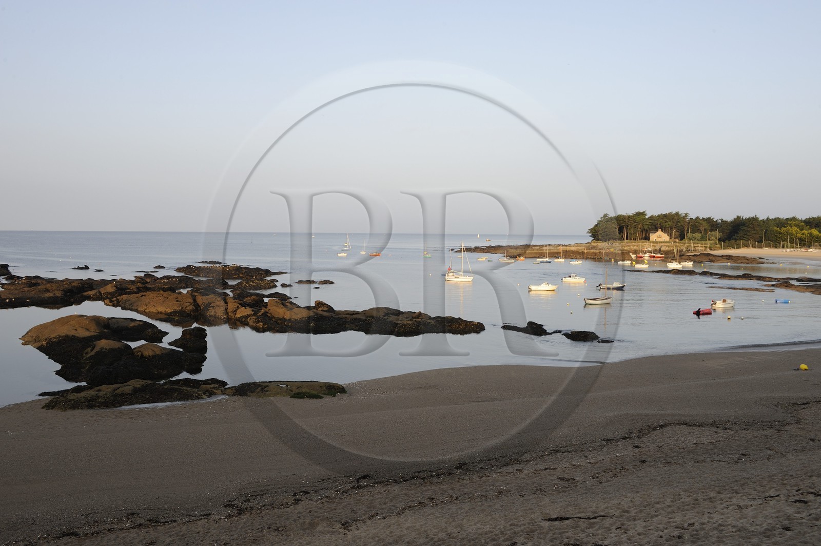 France, Loire-Atlantique (44), la Presqu'île de Guérande, port Naredy