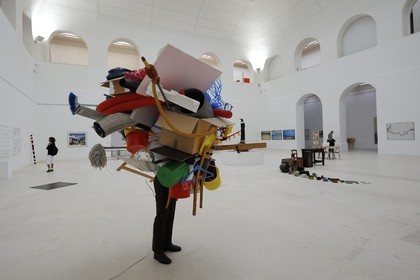 France, Loire-Atlantique (44), Nantes, musée des Beaux-Arts, oeuvre de Daniel Firman