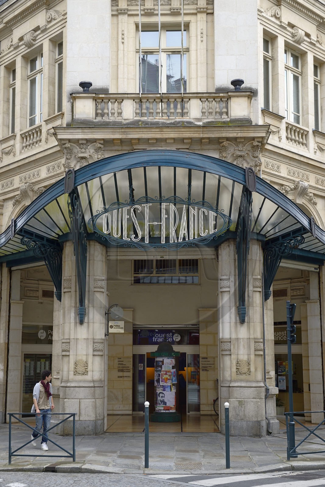 France, Ille-et-Vilaine, Rennes, former editorial office of the newspaper Ouest-France