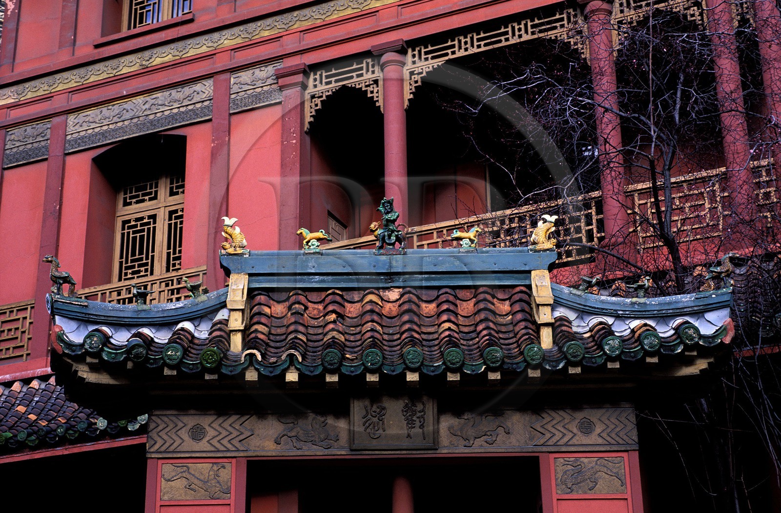 France, Paris, rue de Courcelles, Loo Pagoda with Chinese style