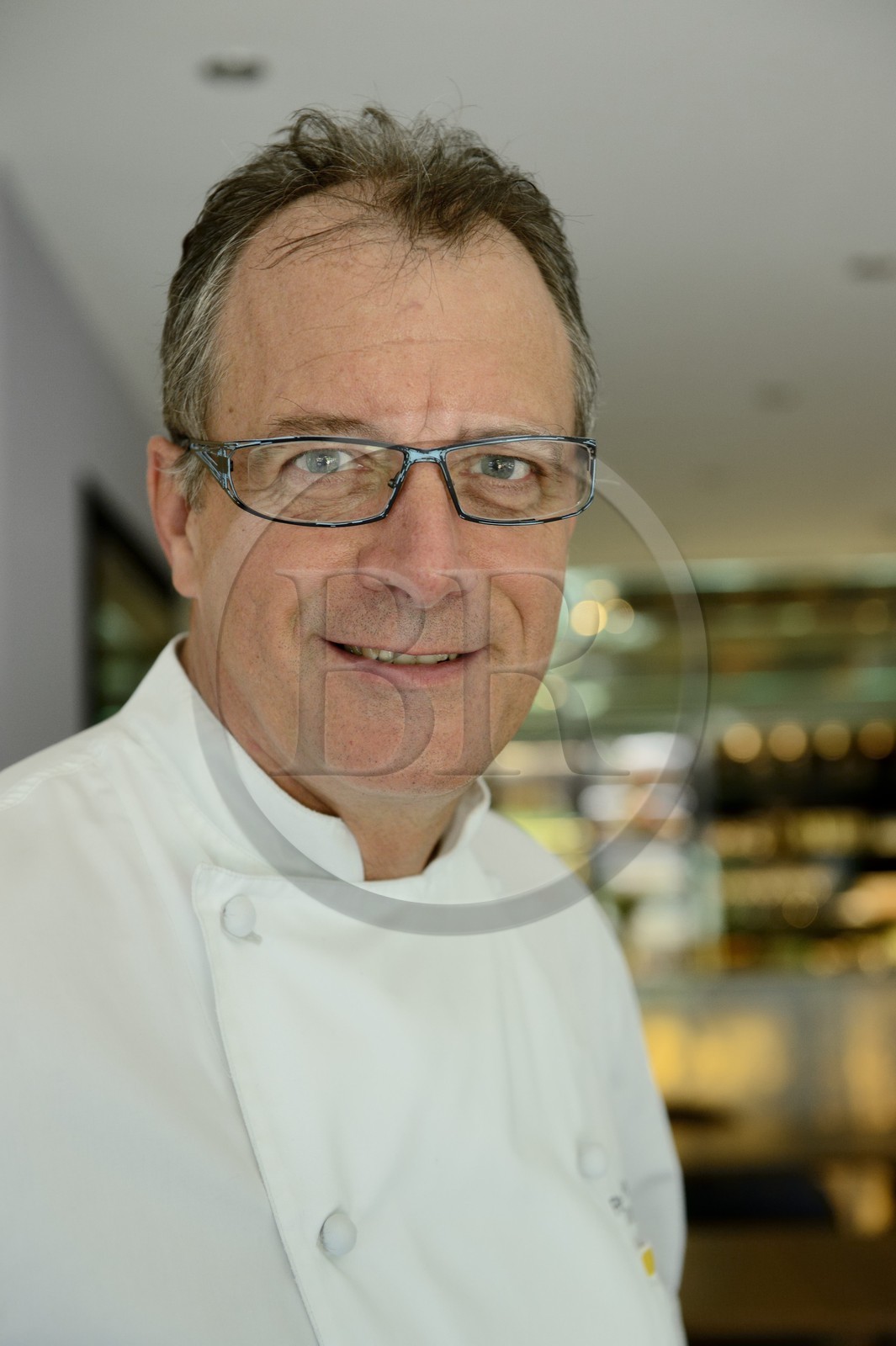 France, Isere, Vienne, Patrick Henriroux two Michelin stars Chef