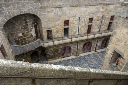 France, Finistère, Morlaix bay, Plouezoc'h, the Taureau castle built by Vauban in the 17th century