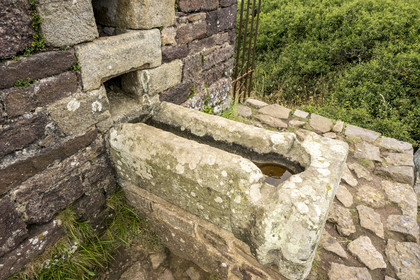 France, Côtes d'Armor (22), Grand Site de France Cap d'Erquy – Cap Fréhel, Erquy, le Four à boulet pour chauffer au rouge les boulets servant de projectiles pour des canons contre des navires