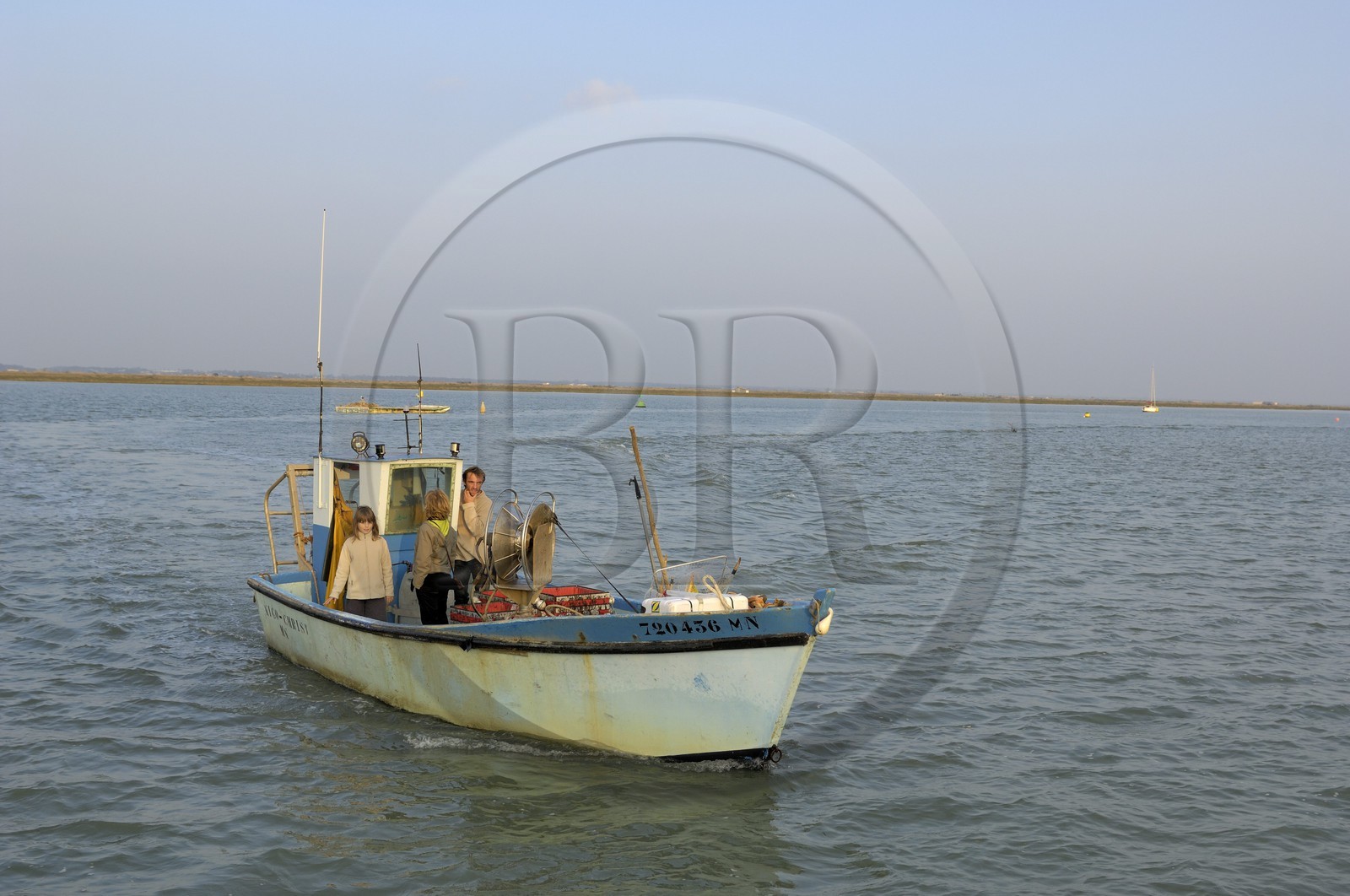 France, Charente-Maritime (17), bassin de Marennes-Oléron, La Tremblade, port de la grève