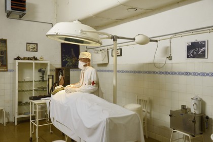 France, Moselle (57), Veckring, Ligne Maginot, forteresse du Hackenberg, bloc opératoire