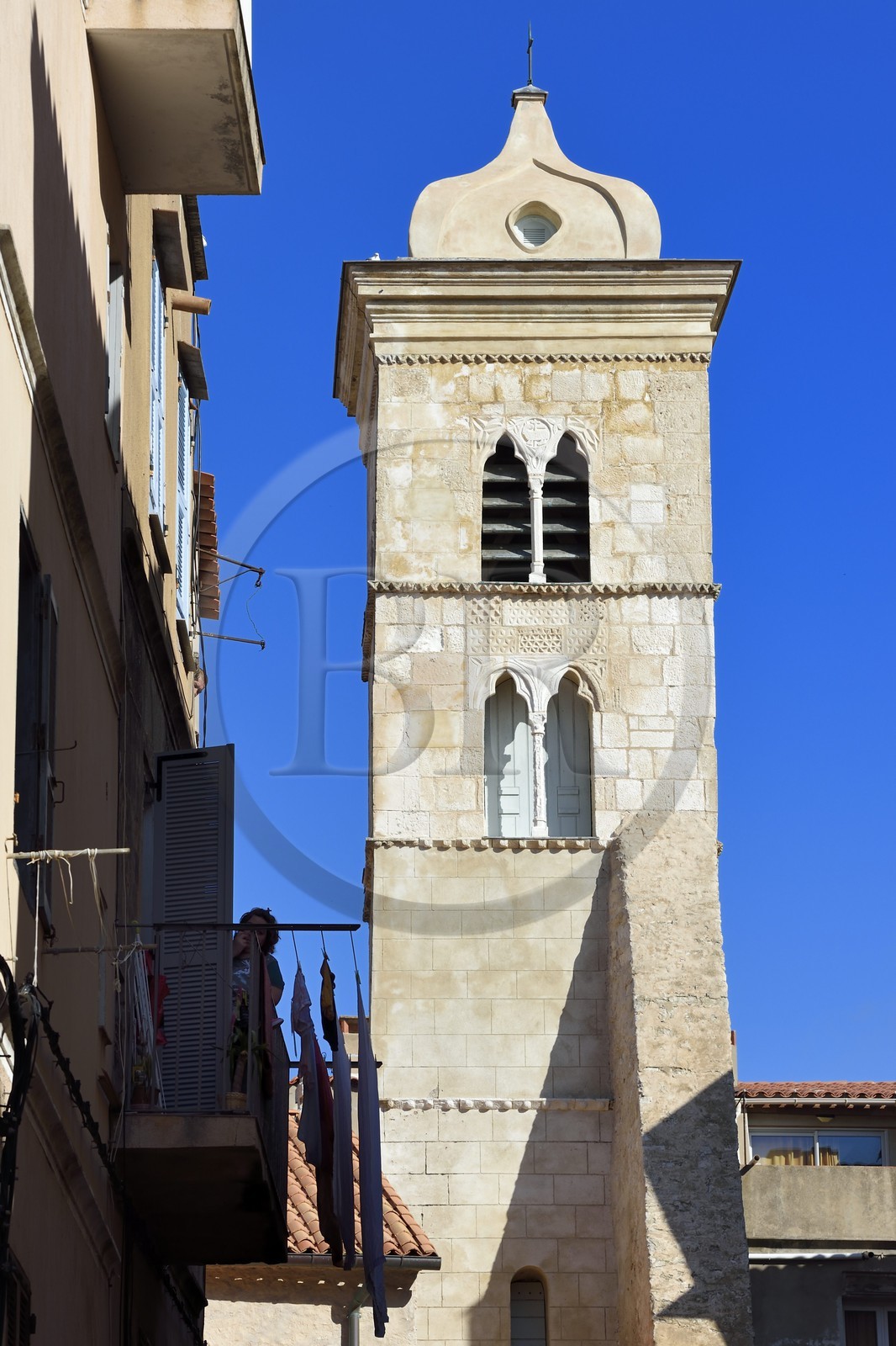 France, Corse du Sud, Bonifacio, Upper Town, the Church of St. Mary Major