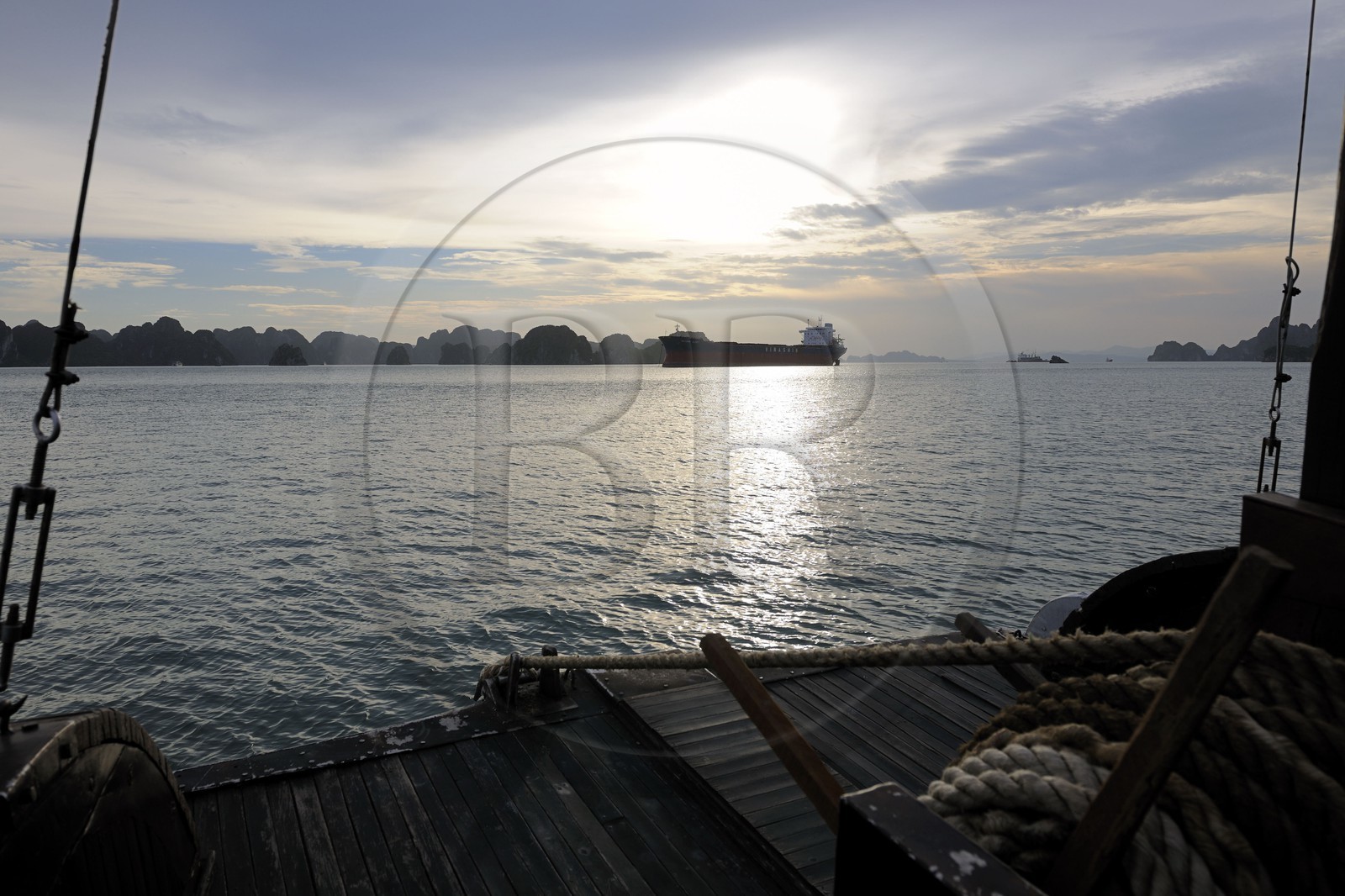 Vietnam, Quang Ninh Province, Halong Bay, listed as World Heritage by UNESCO