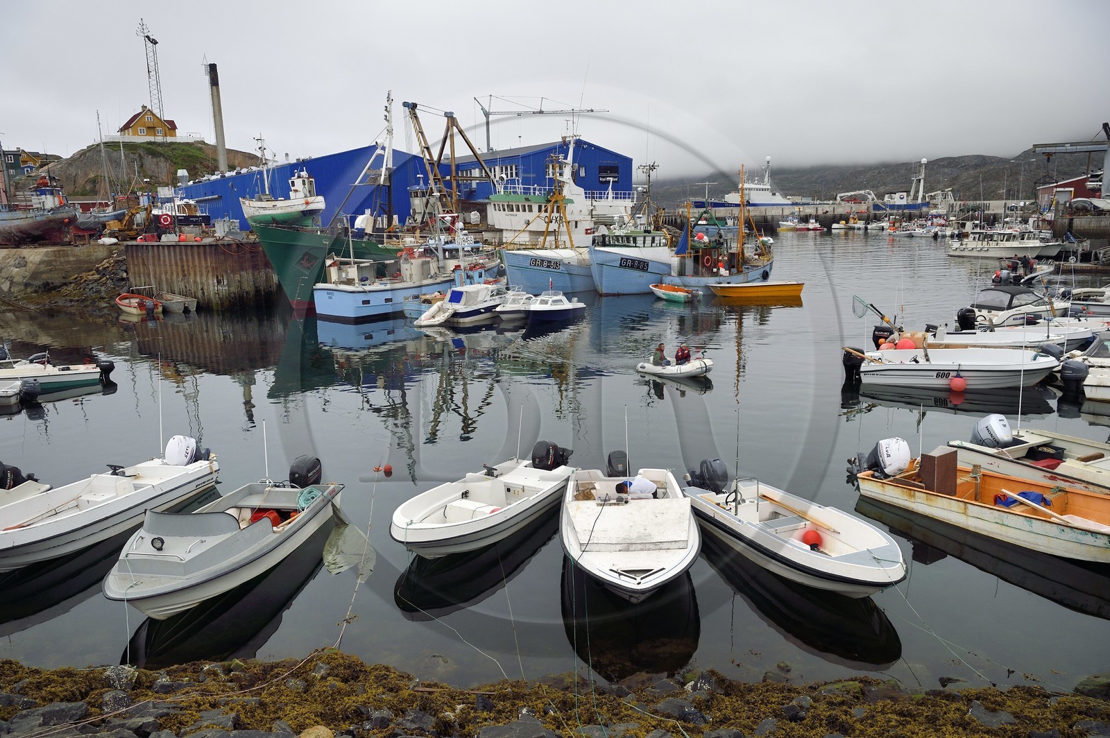 Greenland, central western region, Sisimiut port (formerly Holsteinsborg)
