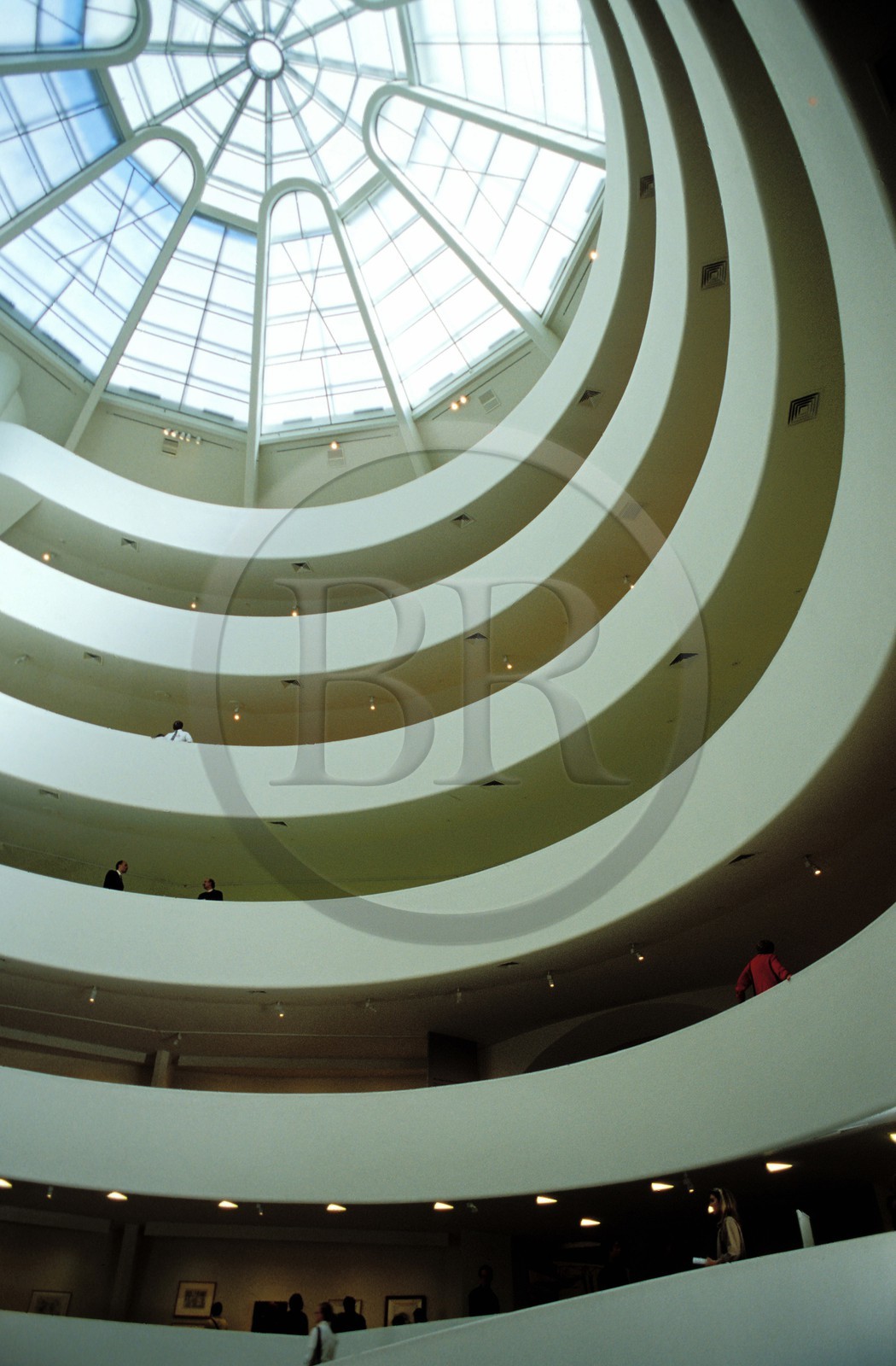 Etats-Unis, New York, Manhattan, Upper East Side, musée Guggenheim par l'architecte Frank Lloyd Wright