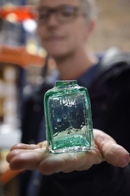 France, Moselle (57), Meisenthal, Centre international d’Art verrier (CIAV), soliflore