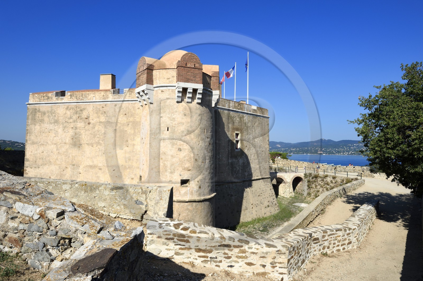 France, Var (83), Saint-Tropez, citadelle du XVIe siècle