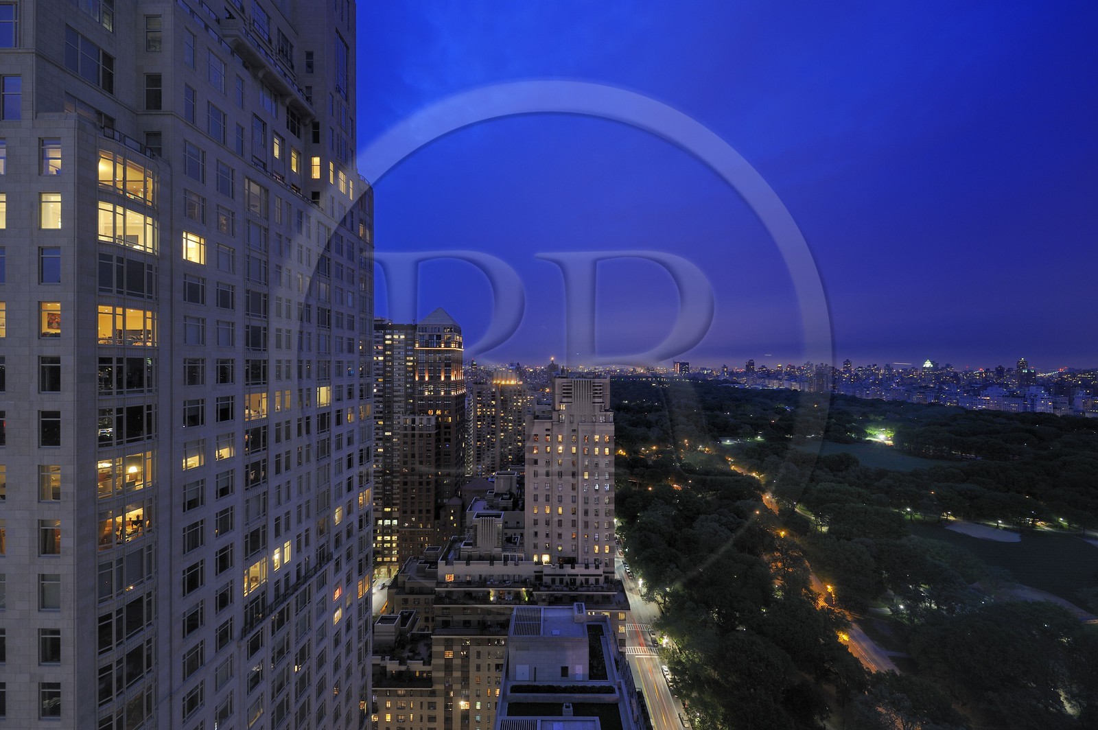Etats-Unis, New York, Manhattan, Central Park et les gratte-ciel de Central Park West