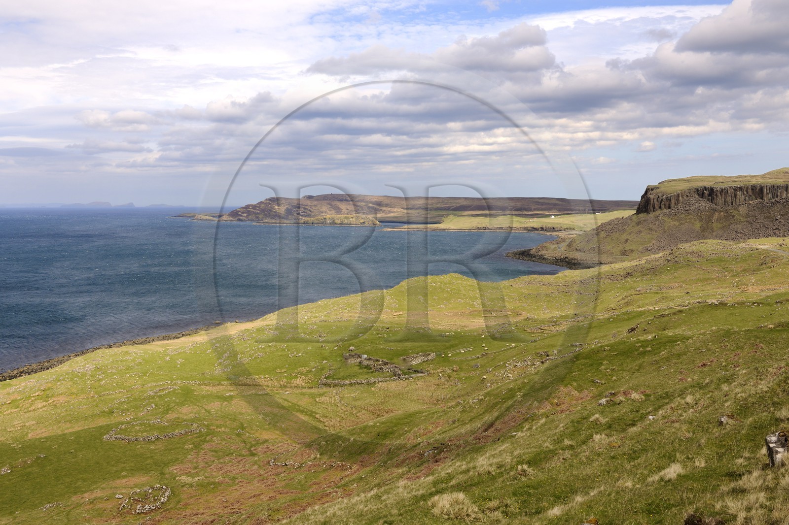 Royaume-Uni, Ecosse, région des Highlands, les Hébrides, île de Skye, pointe de Trotternish