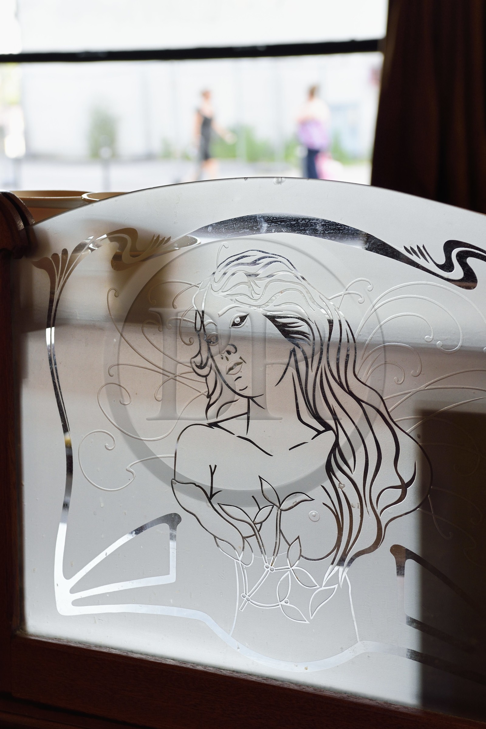 France, Meurthe-et-Moselle, Nancy, brasserie Excelsior (Brasserie Flo) built in 1910, Art Nouveau Ecole de Nancy style