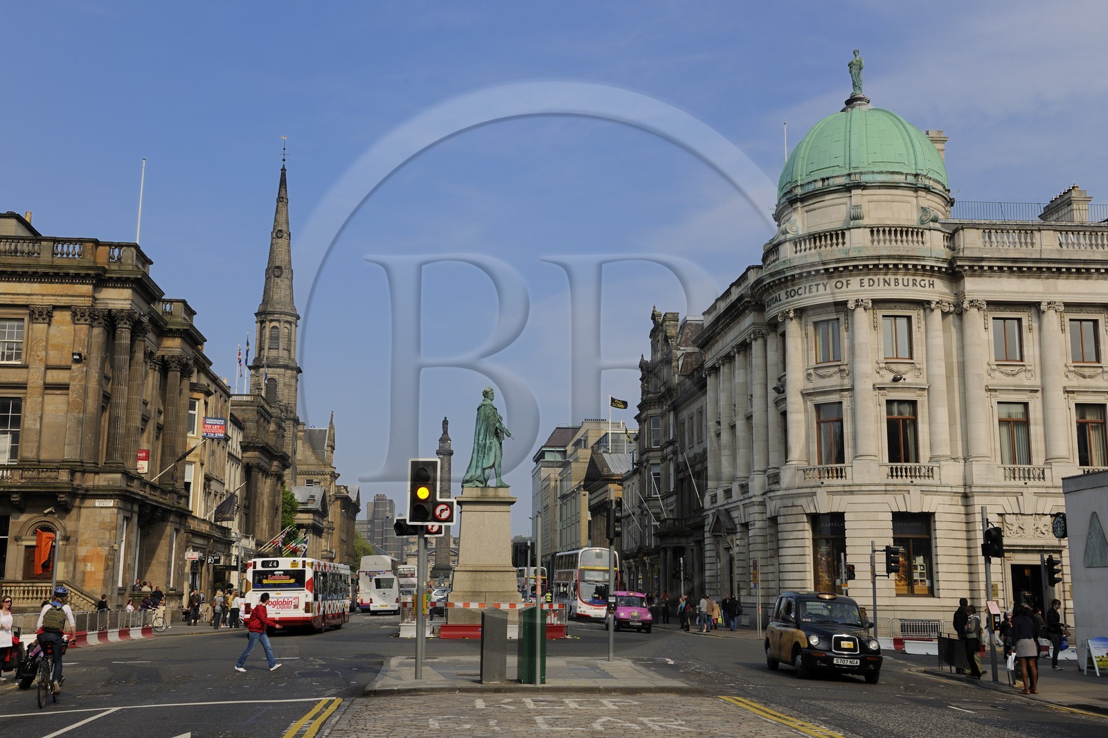 Royaume-Uni, Ecosse, Edimbourg, New Town, le quartier georgien, George street