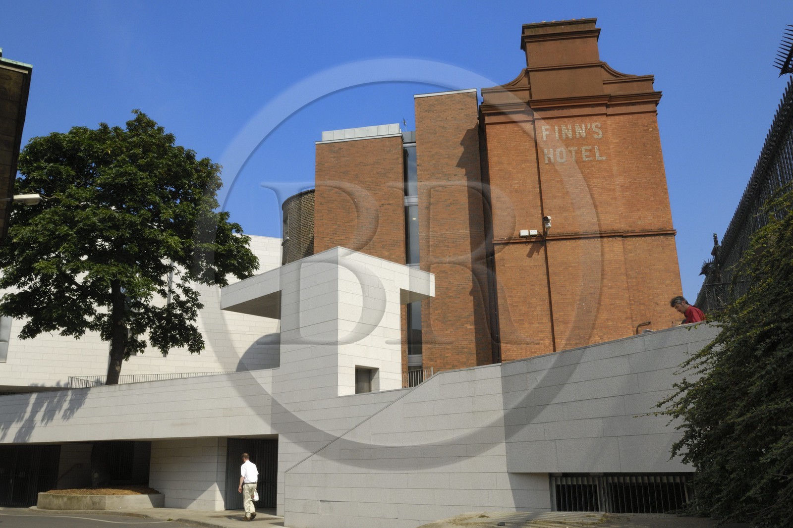 Irlande, Dublin, Trinity College, Parson's Podium (Grafton Architects)