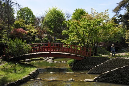 France, Hauts-de-Seine (92), Boulogne-Billancourt, le jardin japonais du musée départemental Albert-Kahn