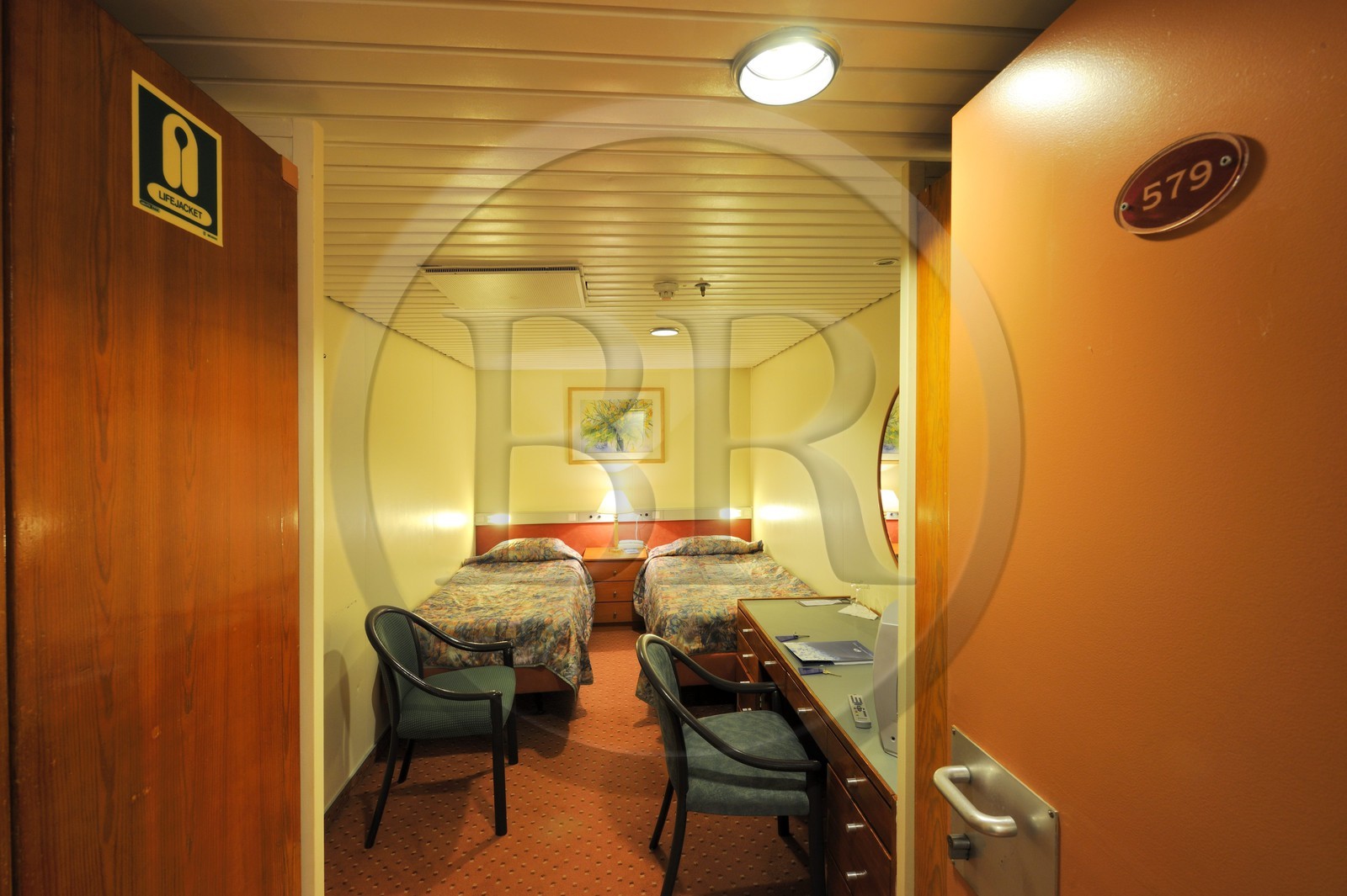 Le bateau de croisière Princess Danaé, cabine cat. 3