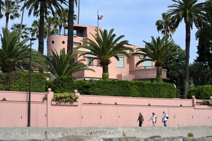 France, Alpes-Maritimes (06), Antibes, Cap d'Antibes, villa La Calade de style Art Déco