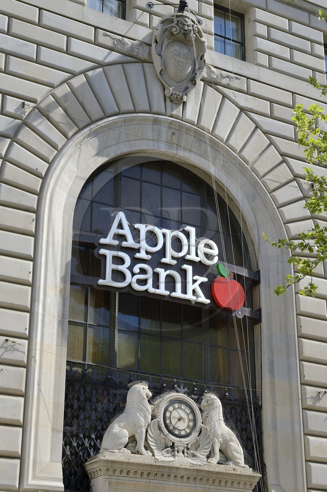 Etats-Unis, New York, Manhattan, Apple Bank For Savings sur Verdi Square