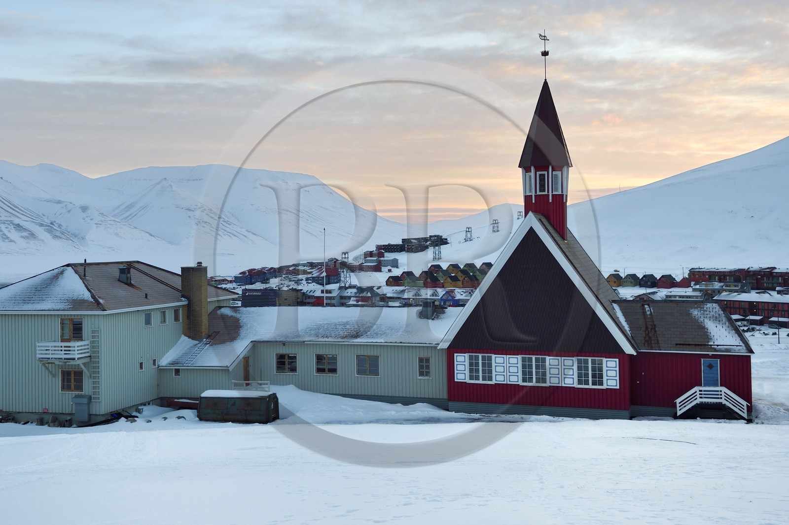 Norway, Svalbard, Spitzbergen, Longyearbyen, Svalbard church