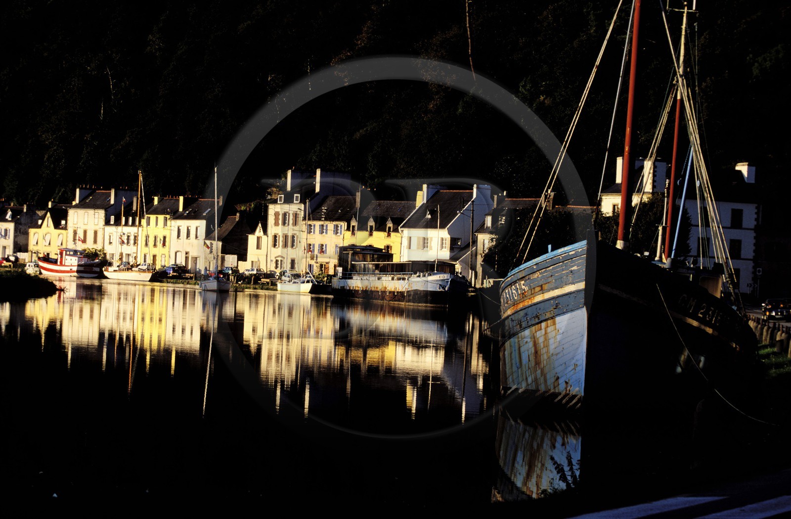 France, Finistère (29), Port-Launay sur l' Aulne