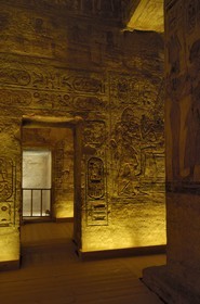 Egypt, Upper Egypt, Nubia, Abu Simbel, site listed as World Heritage by UNESCO, Ramesses II Temple