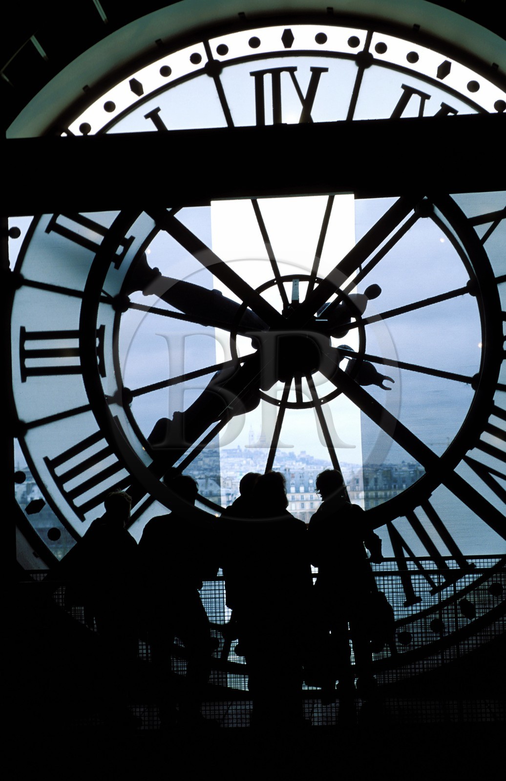 France, Paris (75), intérieur de la coupole du musée d' Orsay