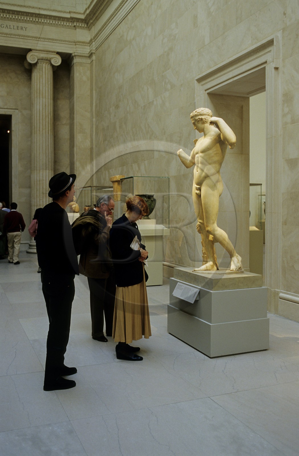 Etats-Unis, New York, Manhattan, le Metropolitan Museum of Art, la galerie grecque