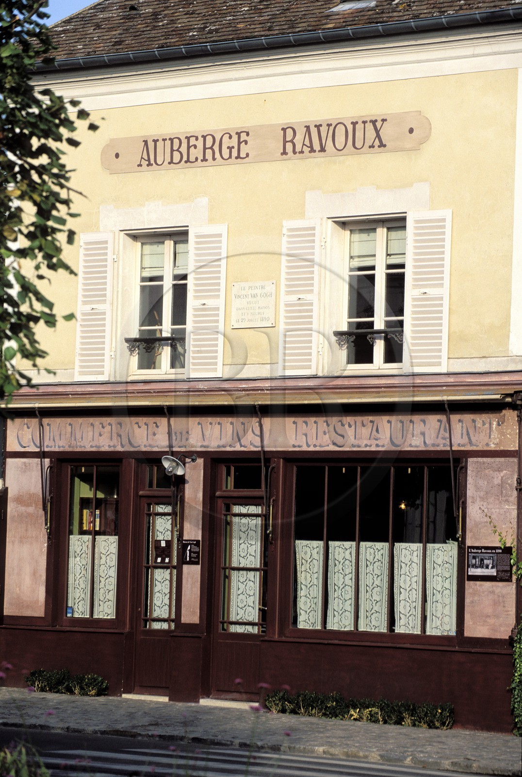 France, Val d'Oise (95), parc naturel régional du Vexin français, Auvers-sur-Oise, l' auberge Ravoux où séjourna Van Gogh