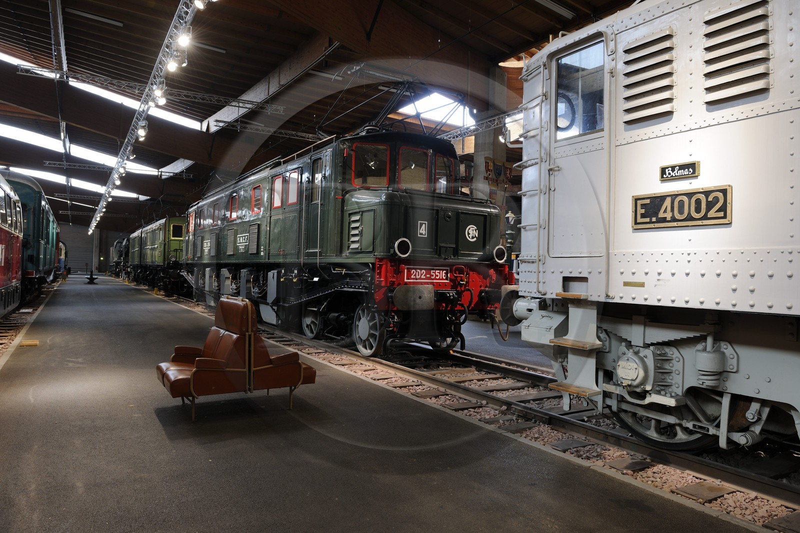 France, Haut-Rhin (68), Mulhouse, le musée Cité du train