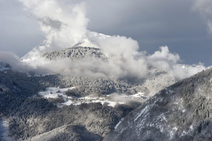 France, Haute Savoie, Nancy sur Cluses in the Aravis mountain range