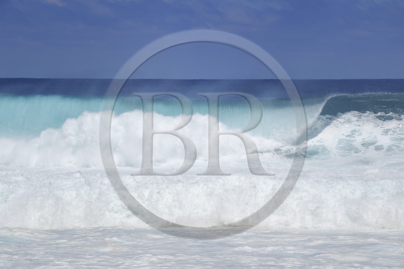 France, île de la Réunion, la côte sud, plage de Grand-Anse