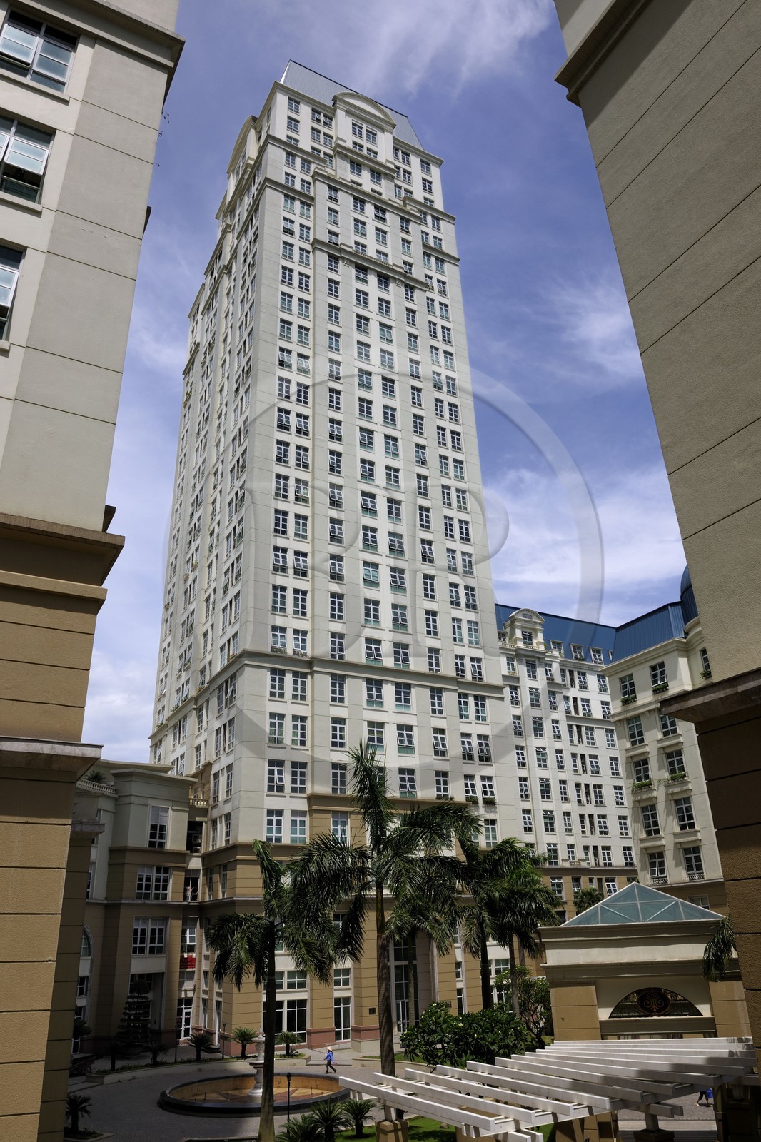 Vietnam, Hanoï, quartier de Cau Giay, nouveaux immeubles de luxe The Manor