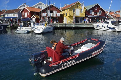 Suède, Västra Götaland, port de Smögen