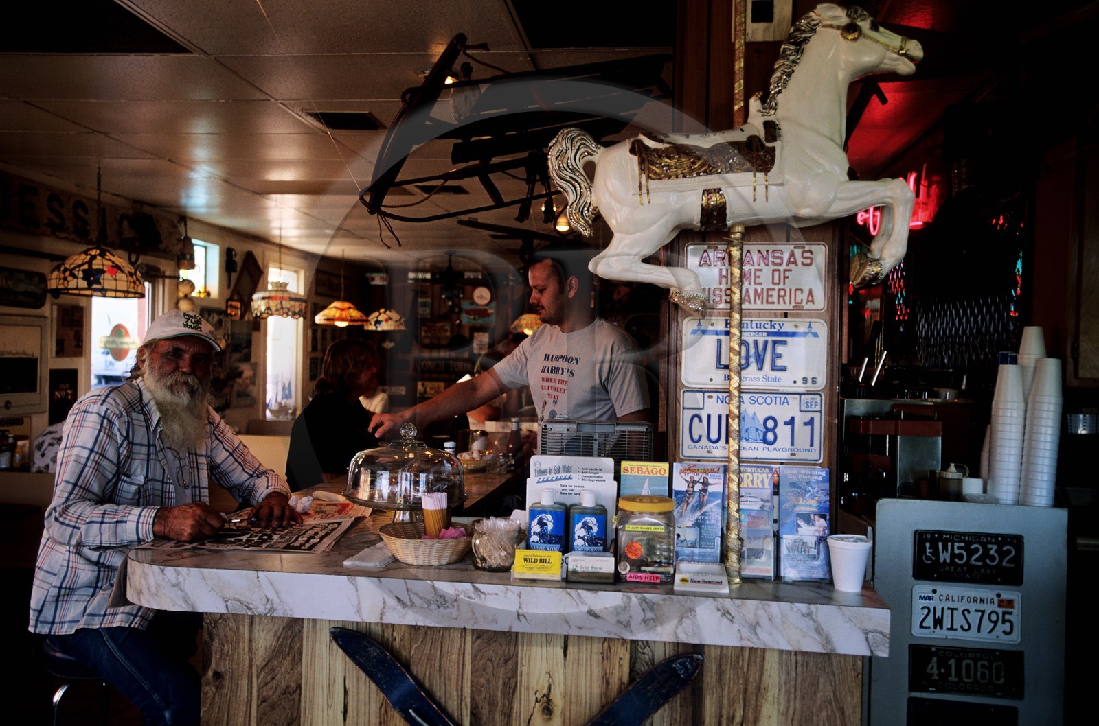 United States, Florida, Key West, Harpoon's Harry in Caroline street