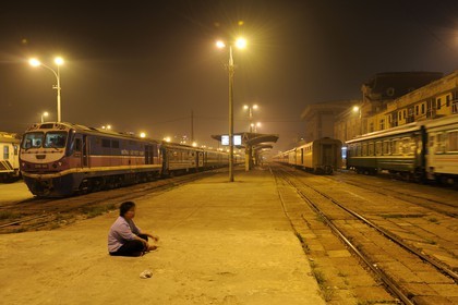 Vietnam, Hanoï, gare centrale