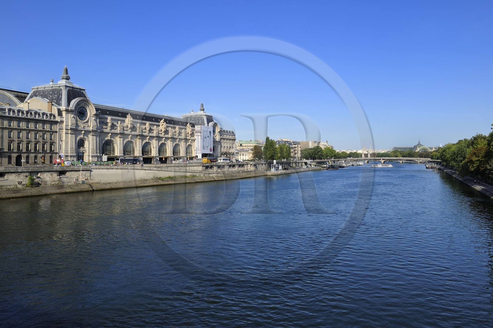 France, Paris (75), rive gauche, le musée National d'Orsay, aménagé dans l'ancienne Gare d'Orsay (1898)
