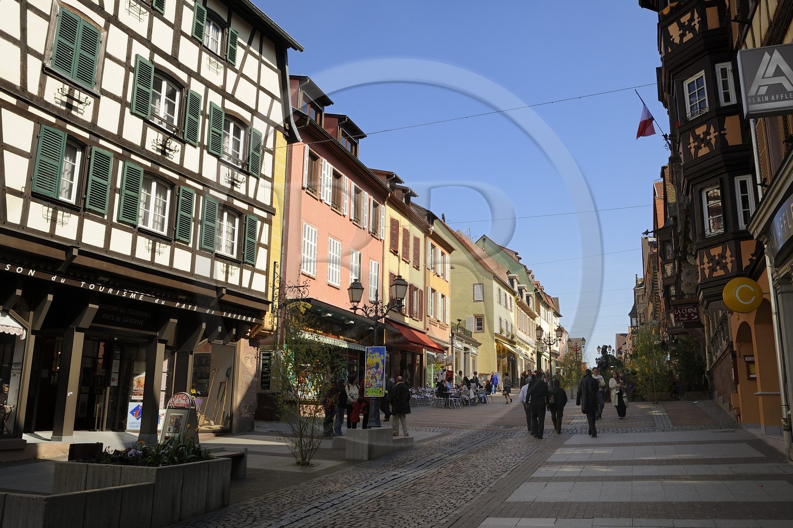 France, Bas Rhin, Saverne, Grand'Rue (Main Street)