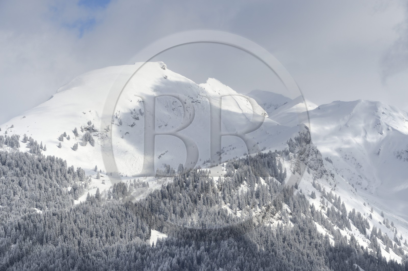 France, Haute Savoie, Avoriaz on the heights of Morzine
