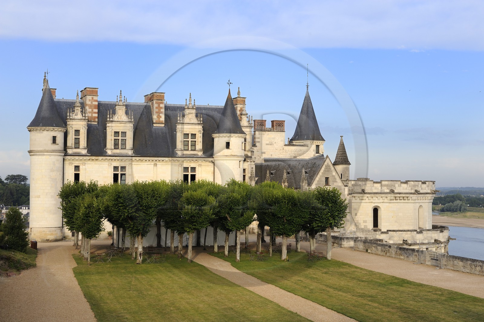 France, Indre et Loire, Amboise, Loire Valley listed as World Heritage by UNESCO, Chateau d'Amboise, the dwelling of the King