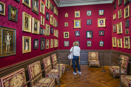 France, Oise, Chantilly, the castle of Chantilly, the Condé museum, Cabinet de Clouet