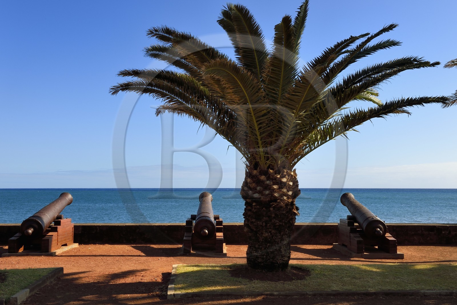 France, Ile de la Reunion, Saint-Denis, quartier Barachois, promenade de front de mer
