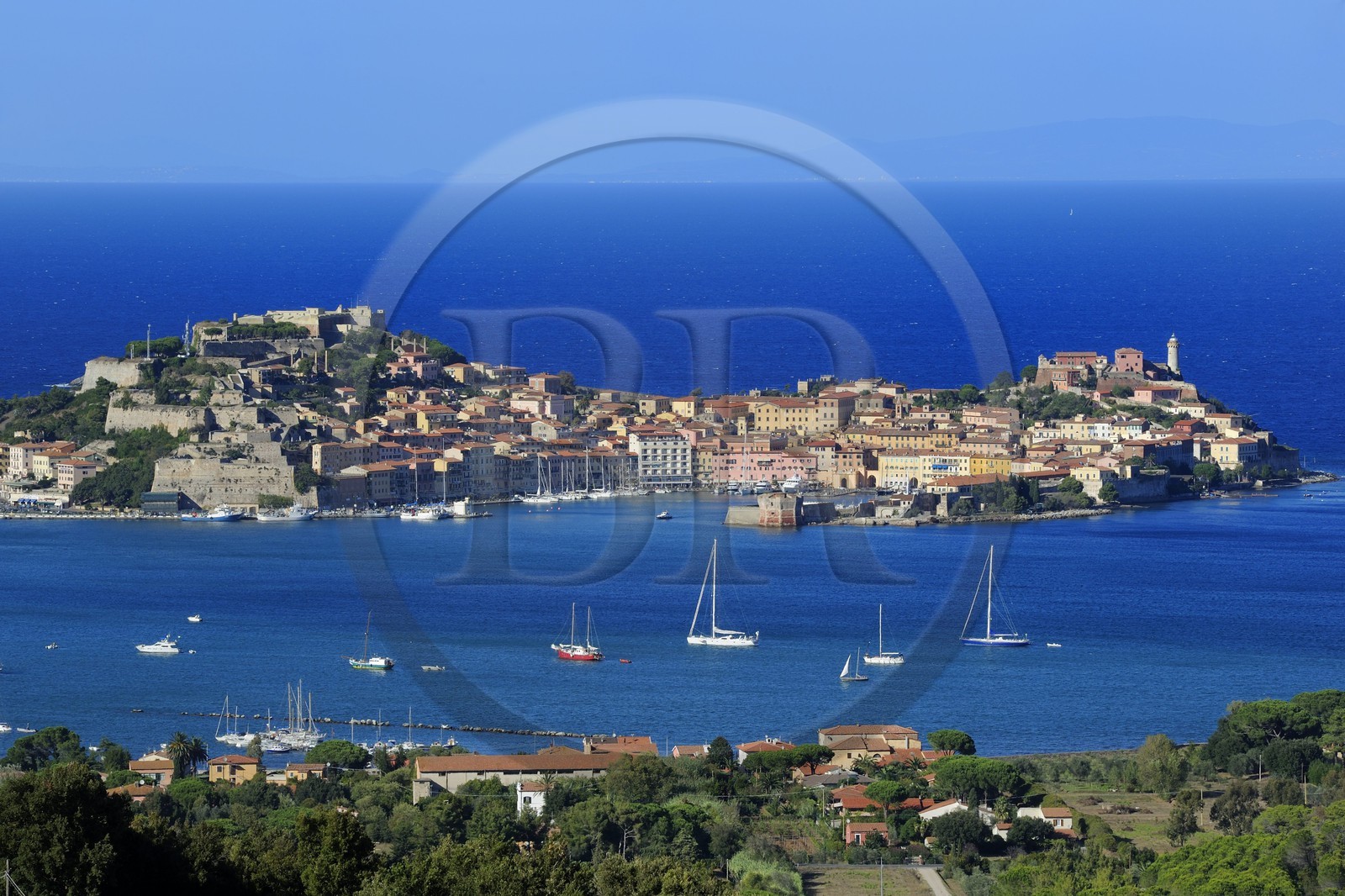 Italie, Toscane, l’Ile d’Elbe, Portoferraio et sa rade