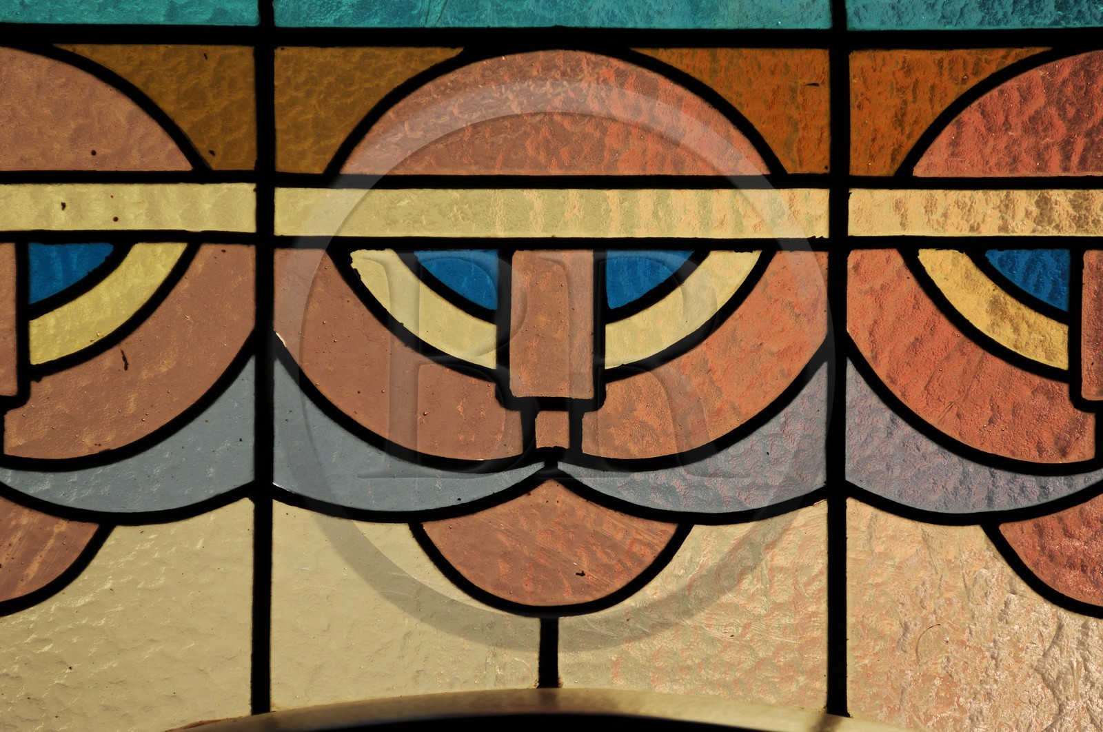 Norvège, More Og Romsdal, Alesund, fenêtre Art nouveau